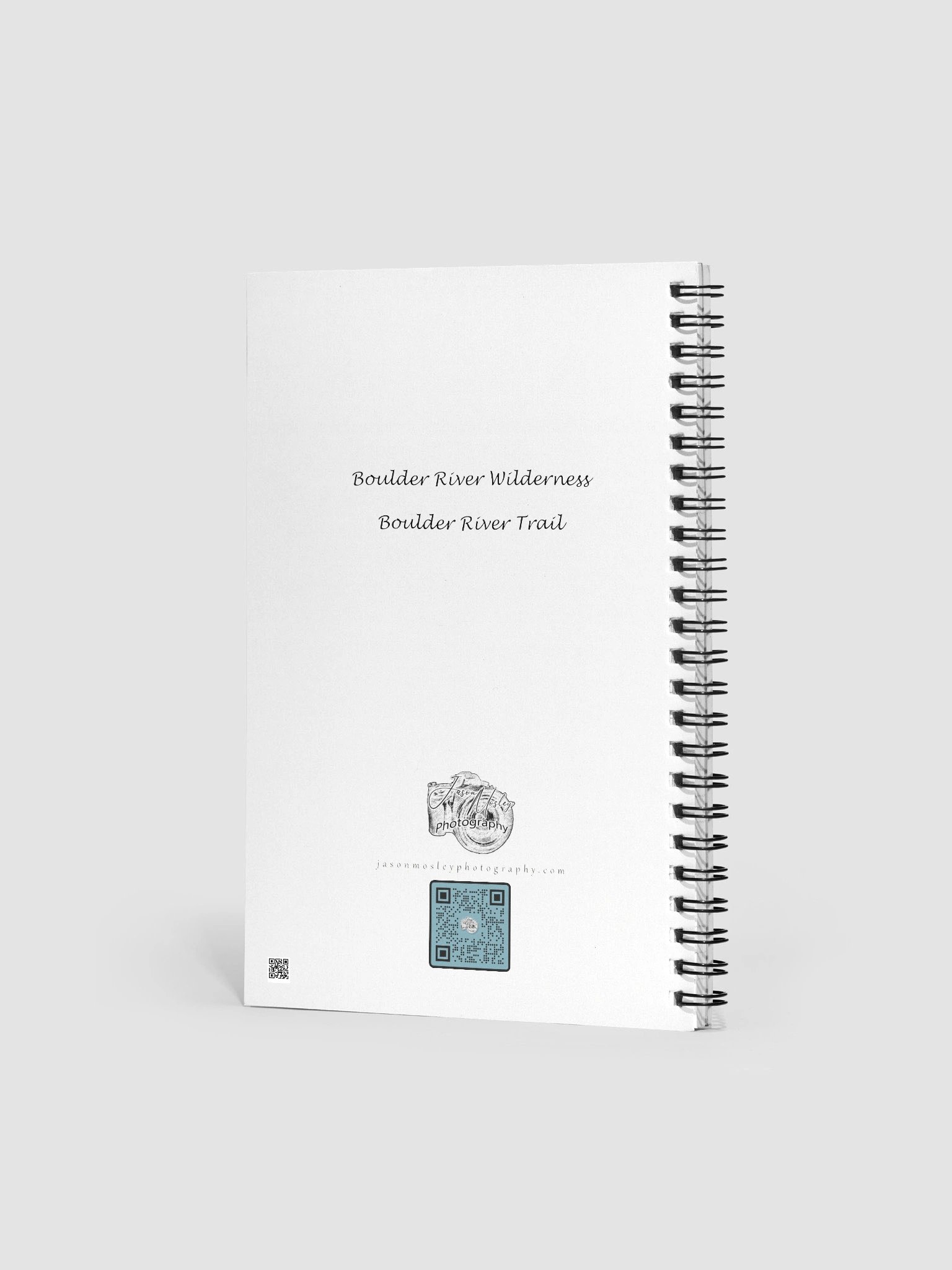 A little shot of sunshine in the wood's Spiral Notebook product image (2)