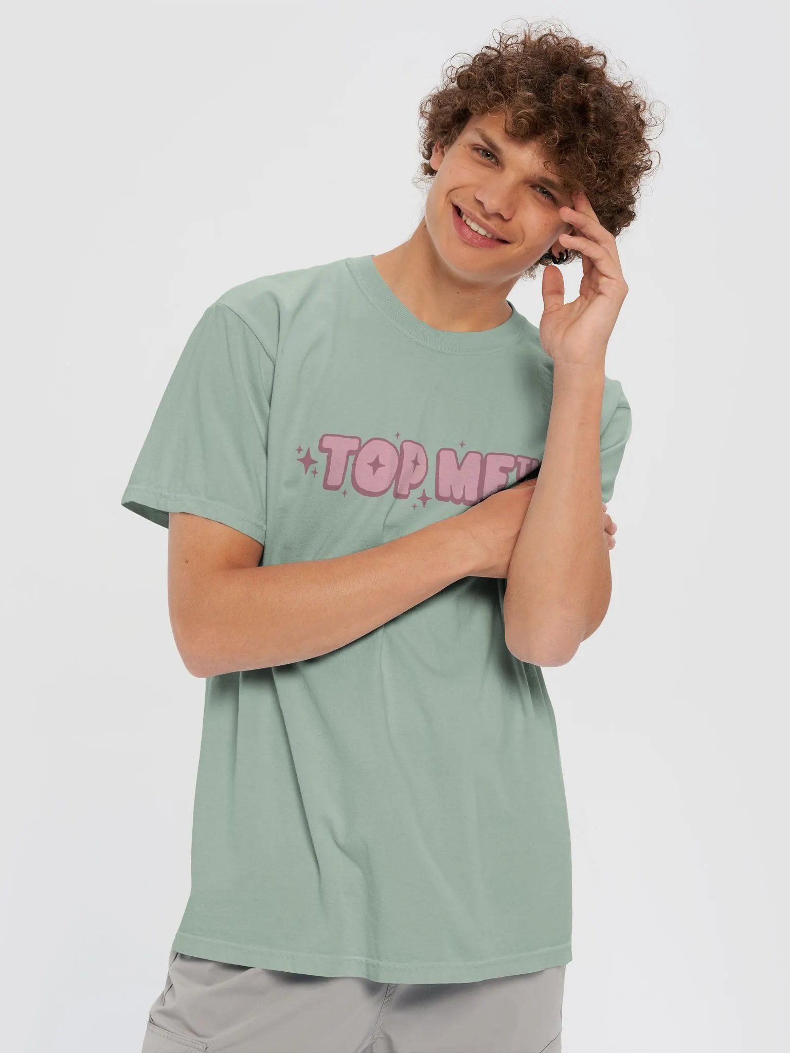 TOP ME Pink Comfort Tee product image (27)