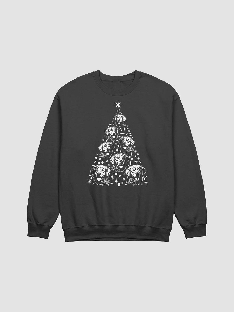 Golden Retriever Christmas Tree Sweatshirt Design for Goldie Paw-rents product image (3)