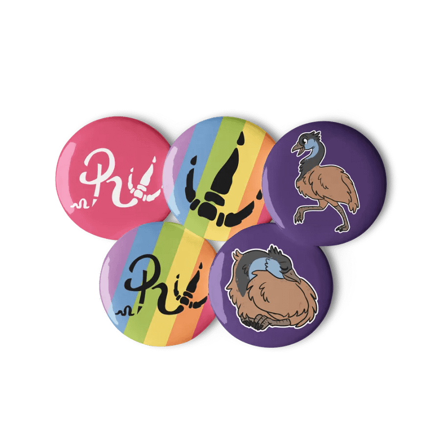 Rogue Writers Pin Set product image (3)
