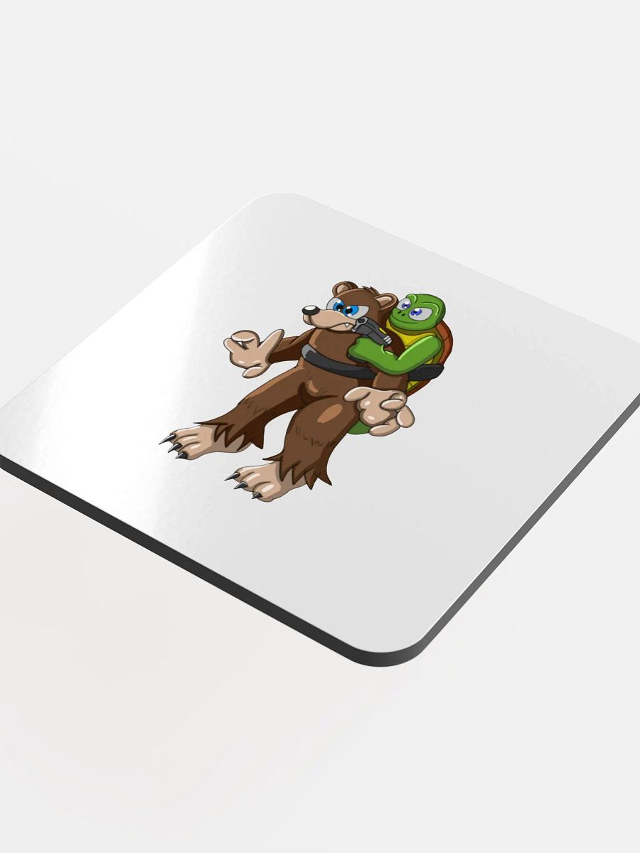 Cub Glossed Cork Coaster product image (4)