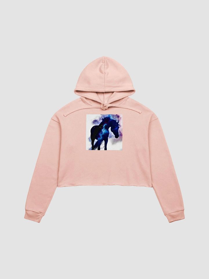 Mystery horse - Nebula horses cropped hoody product image (25)