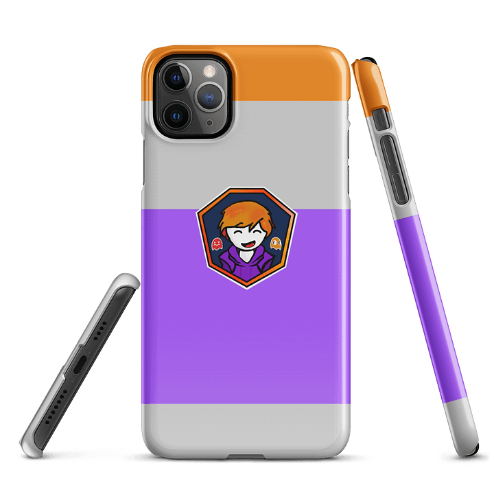 mythcafe coloured sub badge logo Snap Case for iPhone® product image (3)