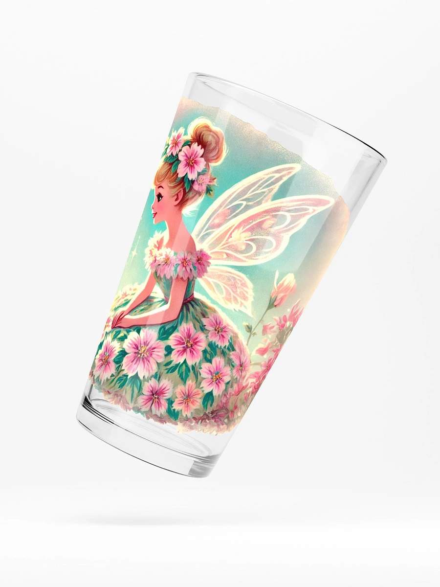 Flower Flower Fairy and Squirrel 16 oz Glass - Fairytale Glassware product image (5)