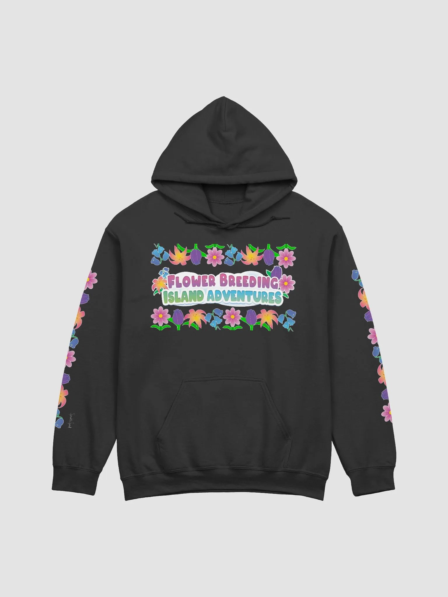 Flowery Flower Breeding Island Adventures Hoodie with Planted Flowery Sleeves product image (2)