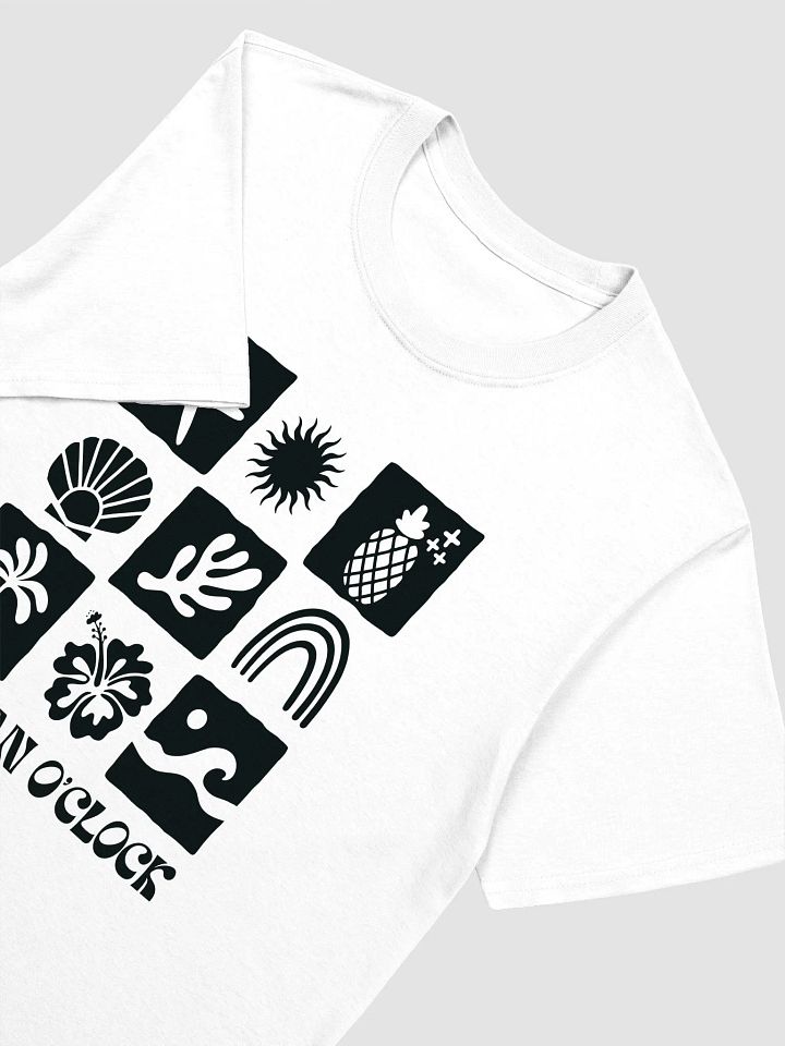 Tan O'Clock Summer Icons T-Shirt product image (2)