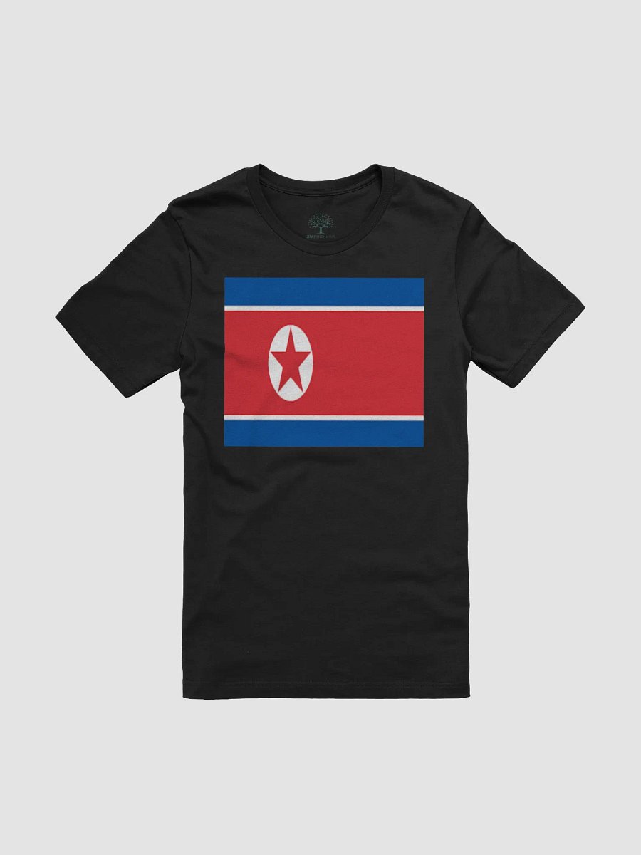 Exclusive Graphic Grove Supersoft Unisex North Korean Flag T-Shirt product image (3)