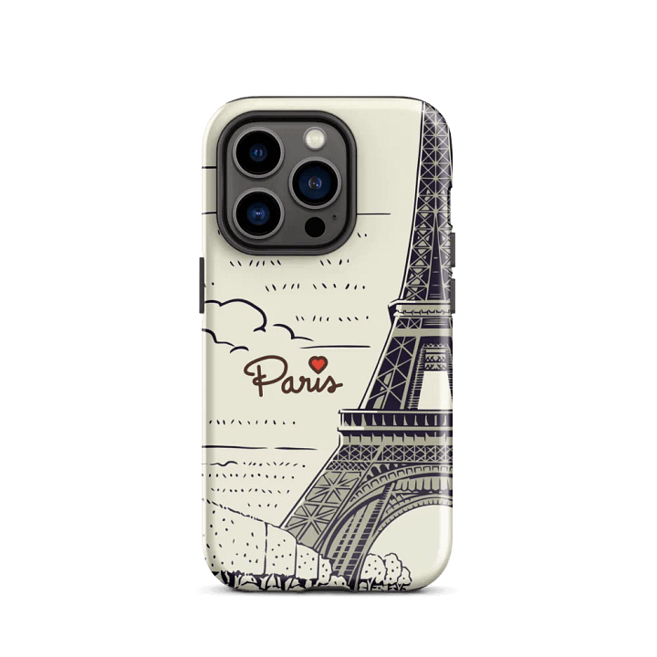 GUILLOVELO HEARTLINE TOUGH IPHONE CASE product image (2)