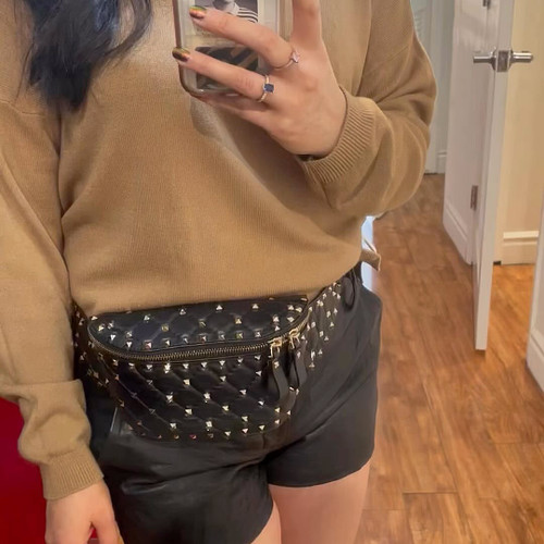 Outfit inspo: casual evening date night or concert under the stars! 
Shorts: Zadig & Voltaire $150
Sweater: unknown $50
Belt ...