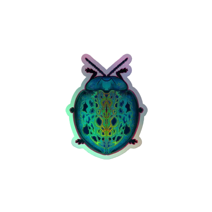 jewel beetle sticker product image (2)