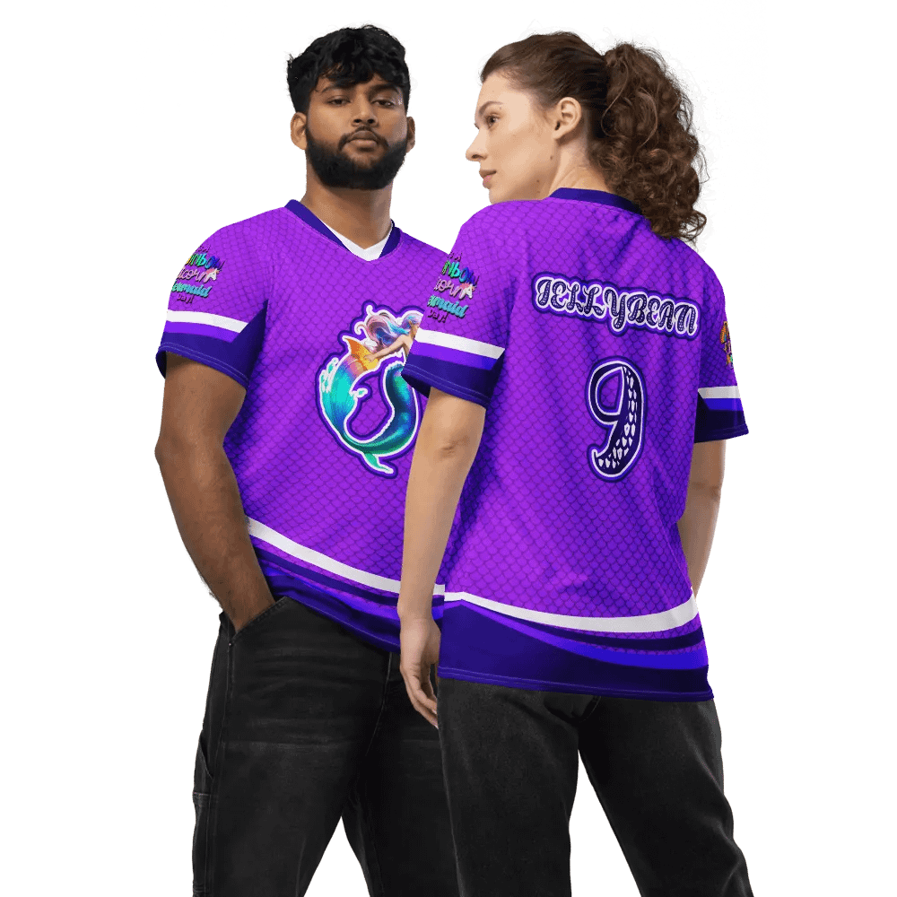 Rainbow Unicorn Mermaid Official Sportsball Jersey (Scale Edition) product image (4)
