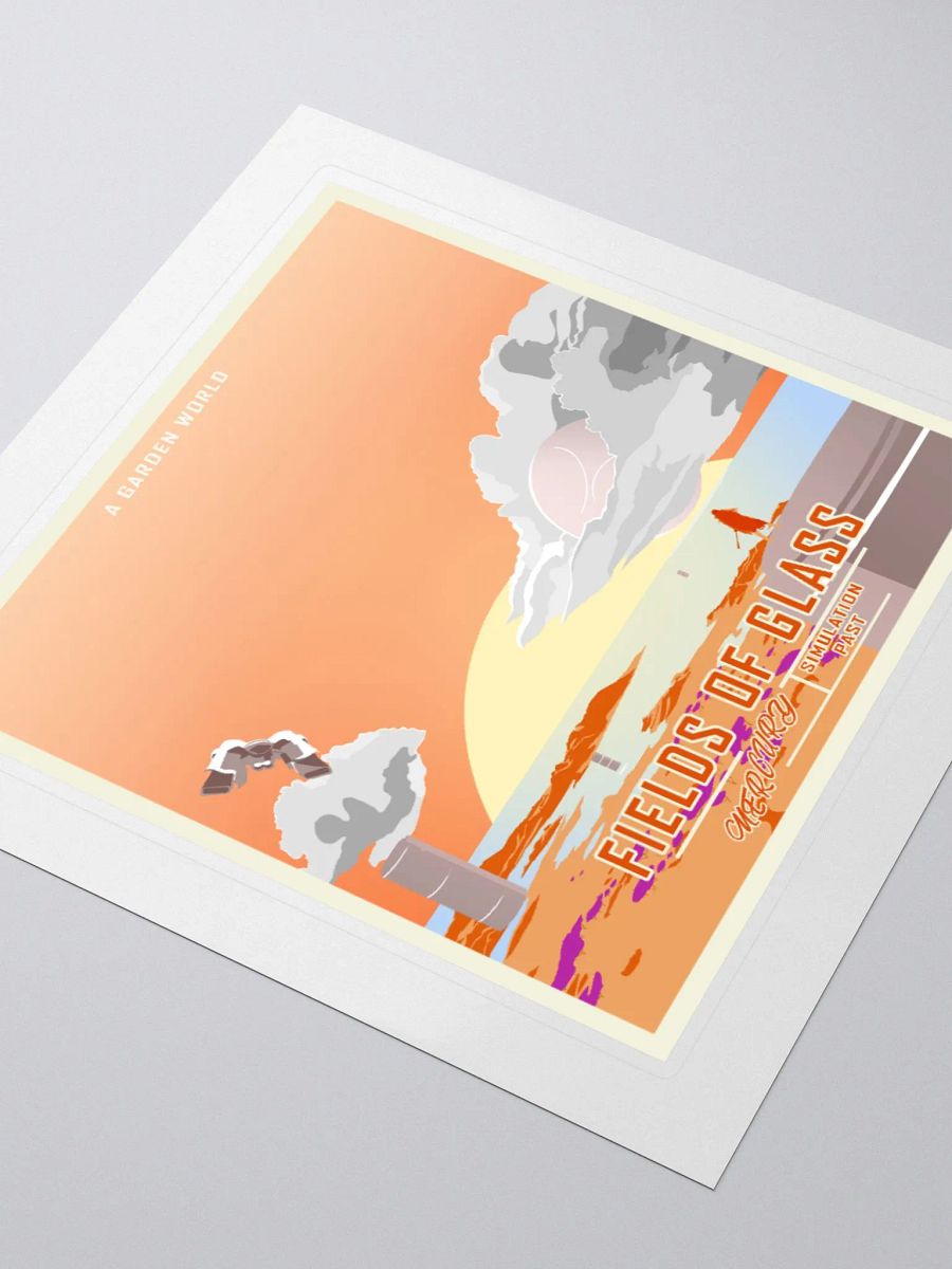 Fields of Glass Sticker product image (8)