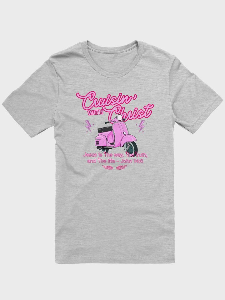 Cruisin' with Christ T-Shirt-Pink product image (4)