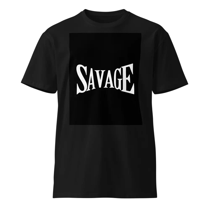"Savage" T-shirt product image (1)