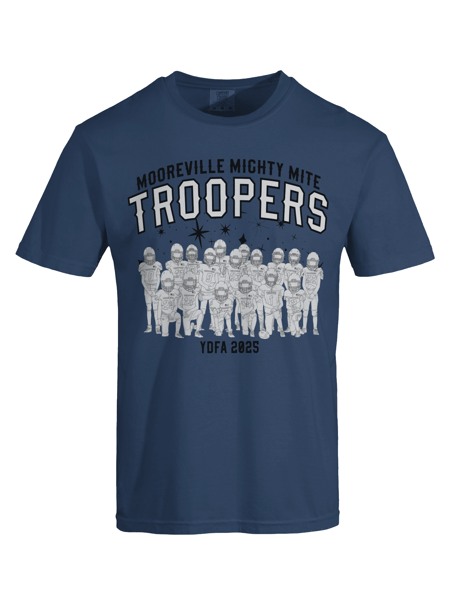 Troopers Football Team Adults Tee product image (33)