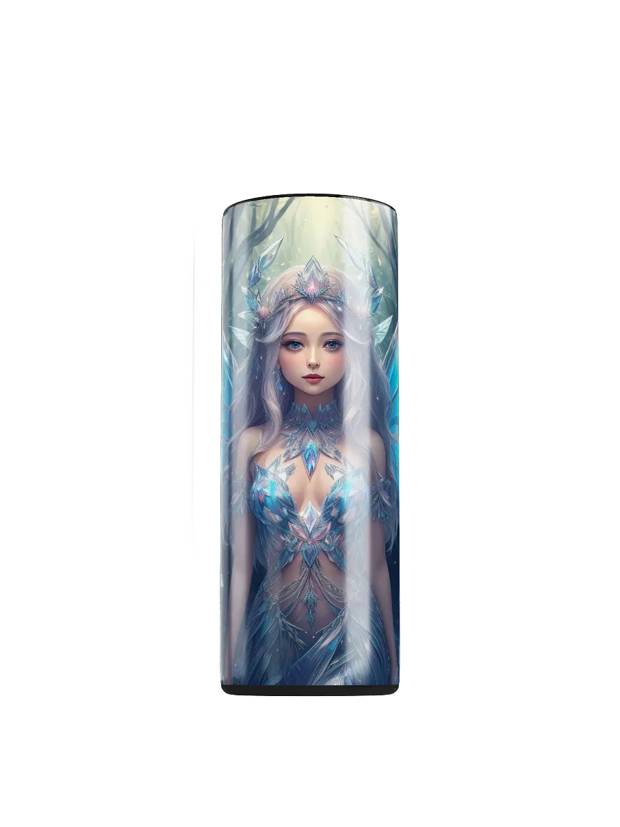 Crystal Night Fairy 20 oz Skinny Stainless Steel Tumbler - v2 product image (1)