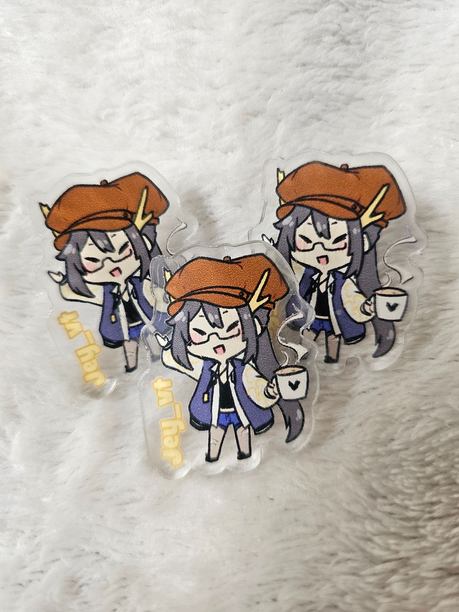 Ohayogozaimorning~ Acryllic Pin product image (3)