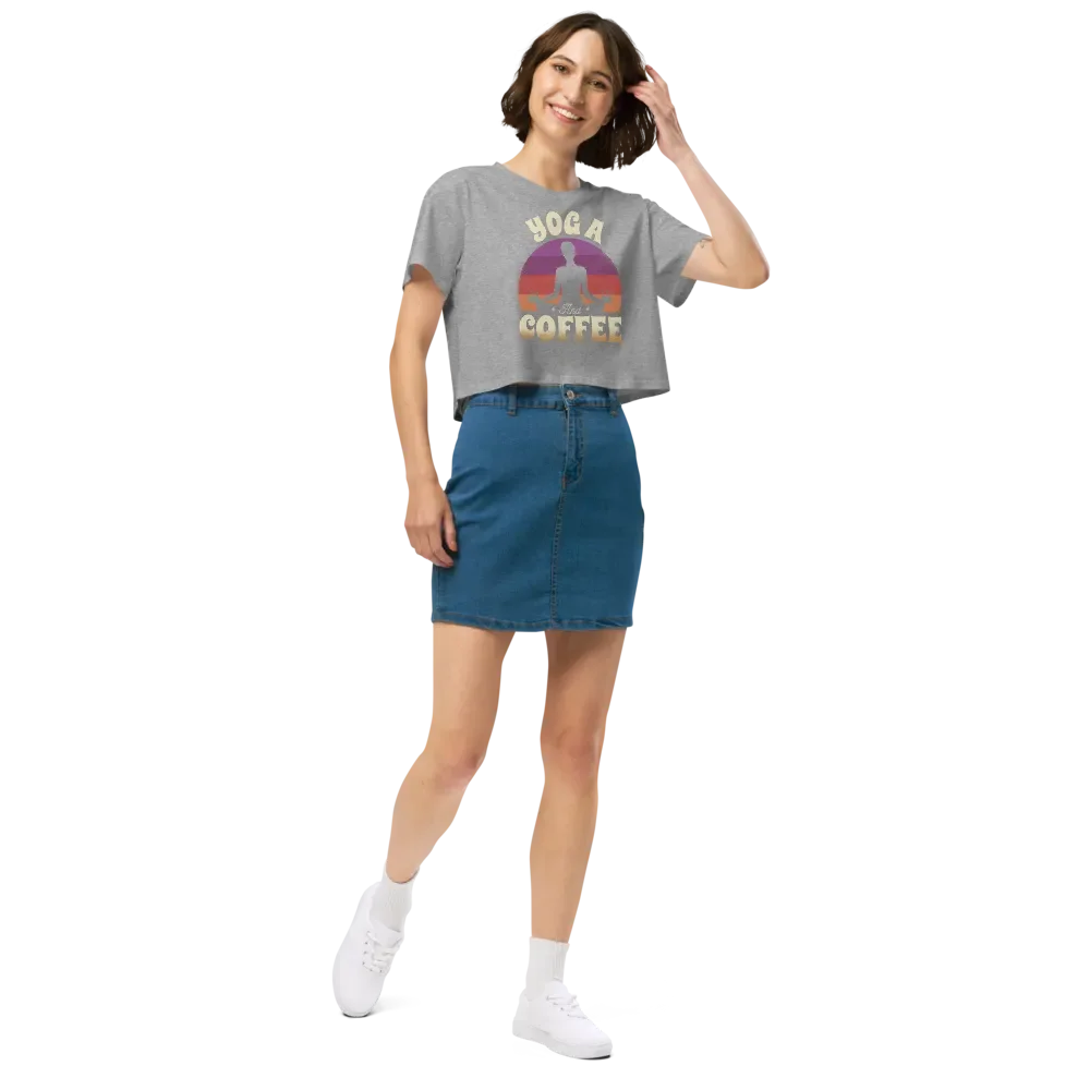 Coffee Yoga Crop Top product image (5)