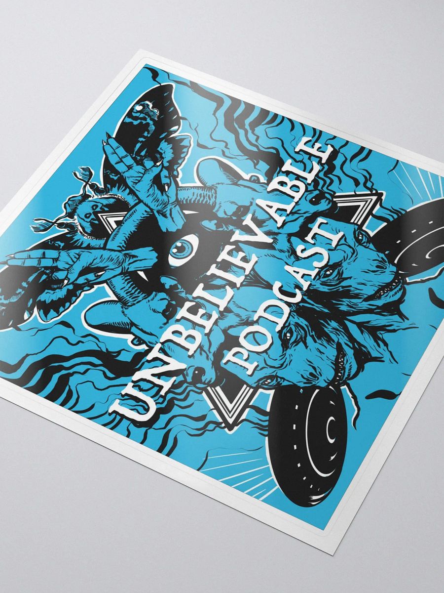 UNBELIEVABLE: Podcast Emblem Sticker product image (3)