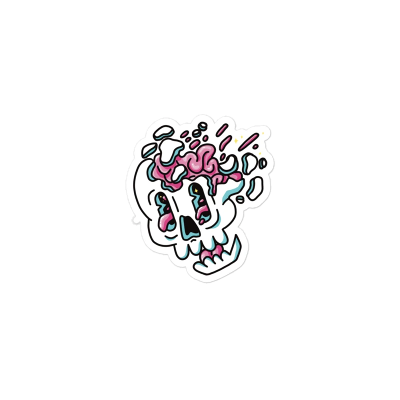 Skull Sticker product image (1)