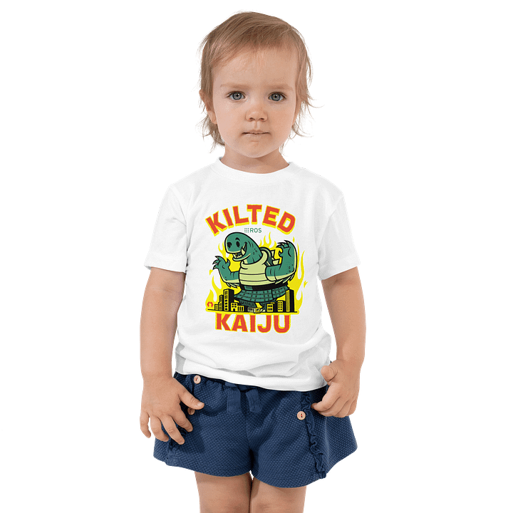 Kilted Kaiju toddler shirt product image (1)