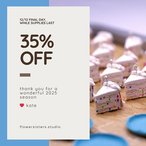 SURPRISE! Take 35% off of the entire store for today only while supplies last. After today, commissions are closed and I'm se...
