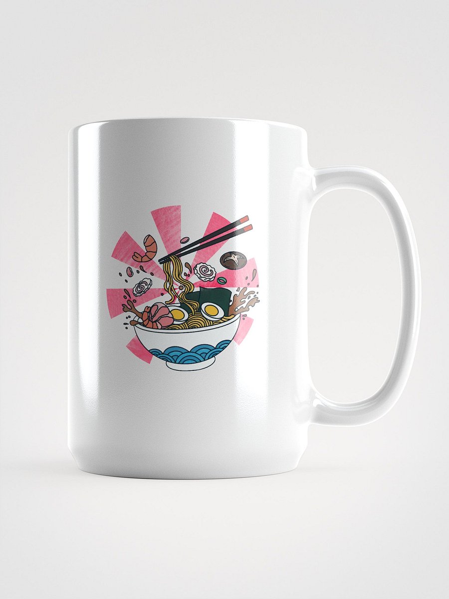 Ramen Splash White Glossy Mug product image (1)