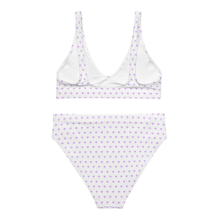 Pastel Heart Seamless Pattern High Waisted Bikini - V11 product image (2)