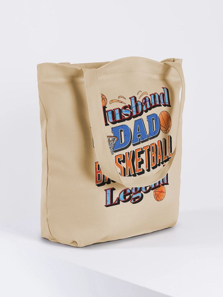 Husband Dad Basketball Legend Tote Bag product image (4)
