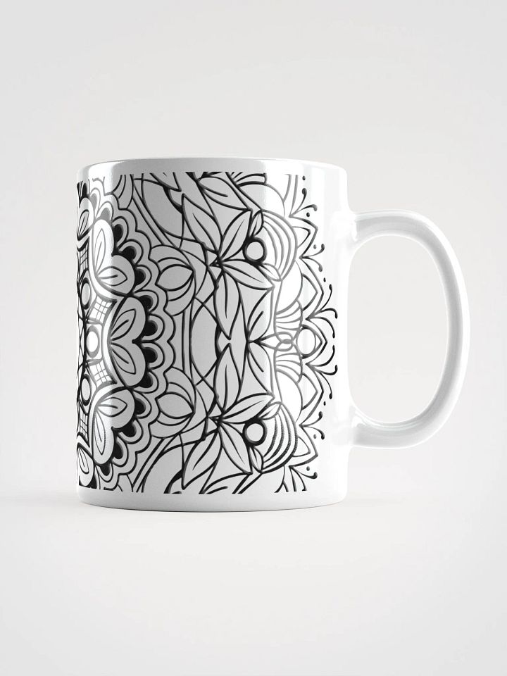 Intricate Metallic Swirls Mug product image (2)
