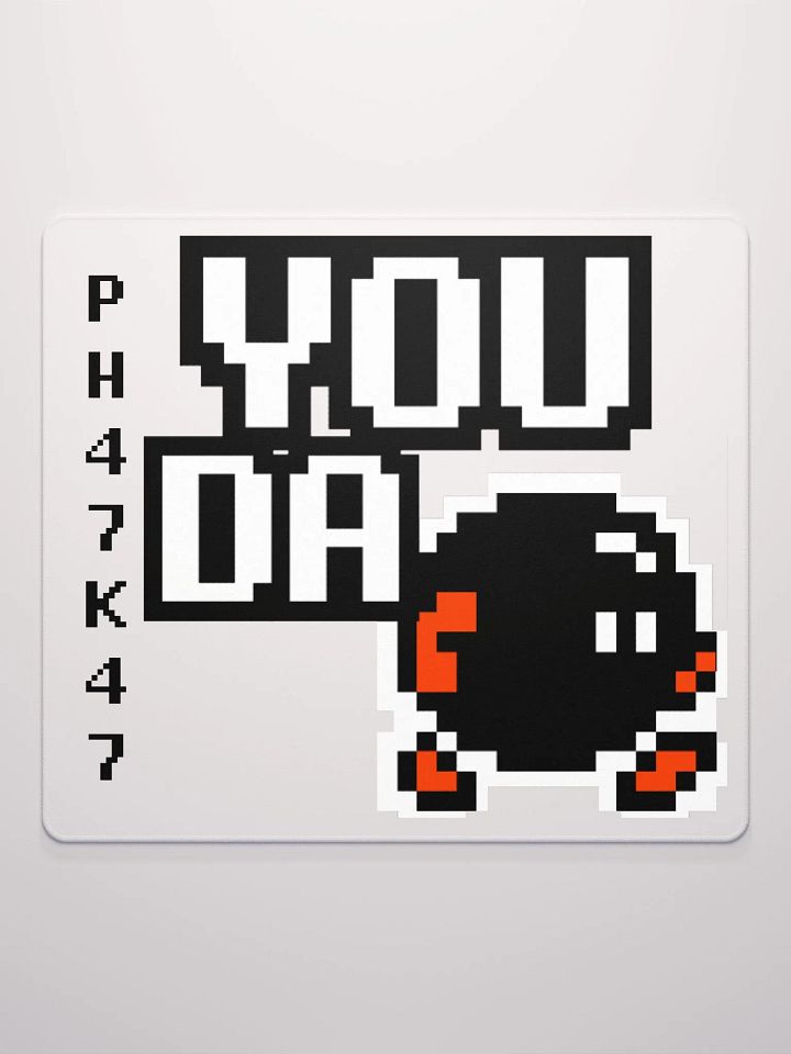 You Da Bob-omb gaming mousepad product image (2)