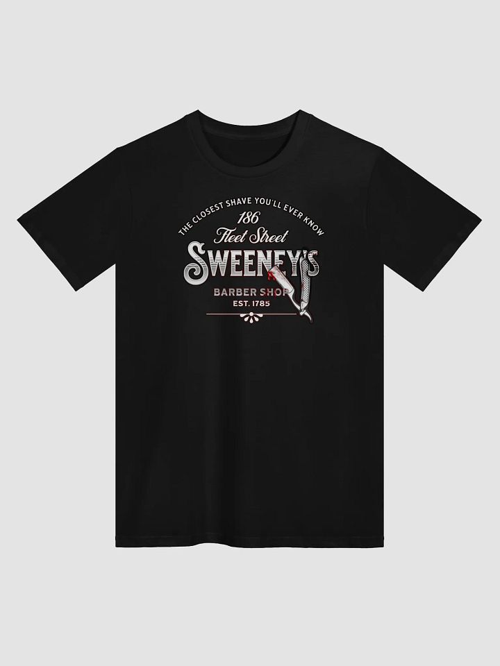 Sweeney Todd Barber Shop Tee – AS Colour Unisex Premium Gothic Broadway Shirt product image (1)
