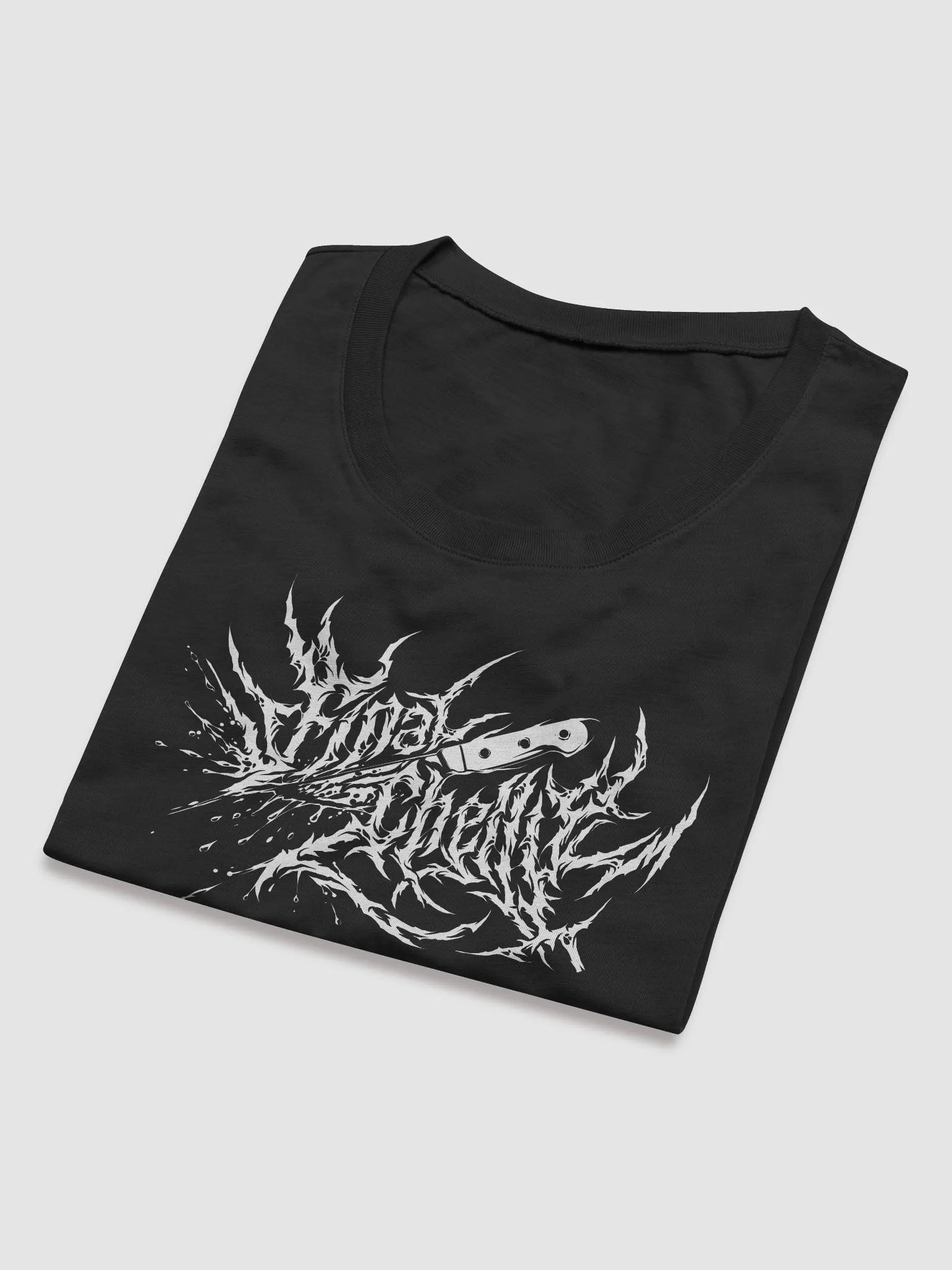Keep It Metal White Logo Womens Triblend Printed Tee product image (5)