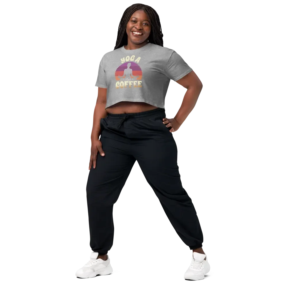 Coffee Yoga Crop Top product image (10)