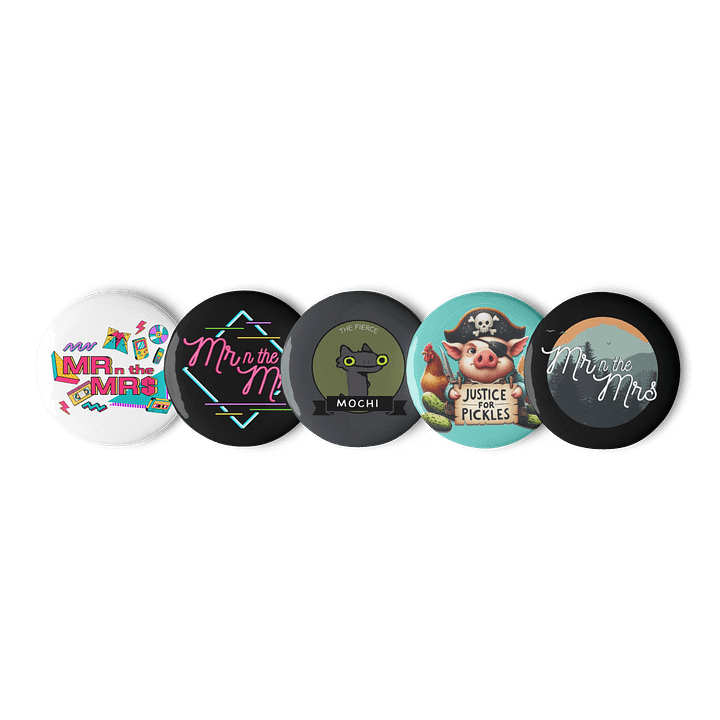 MRntheMRS - Pins product image (1)