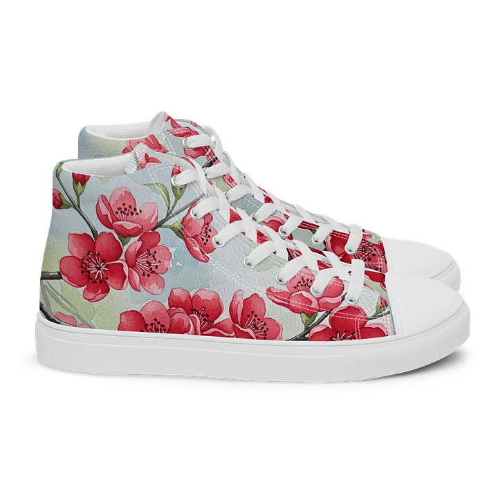 Blossom Breeze High Top Canvas Shoes product image (2)