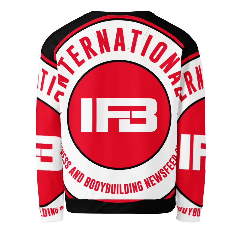 IFBNewsfeed.Org's All-Over Print Recycled Unisex Sweatshirt product image (2)