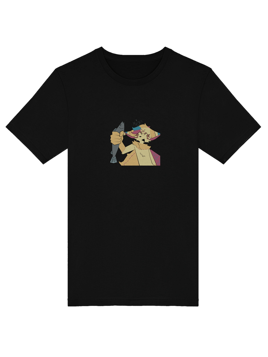 fortune holding a fish tee product image (48)