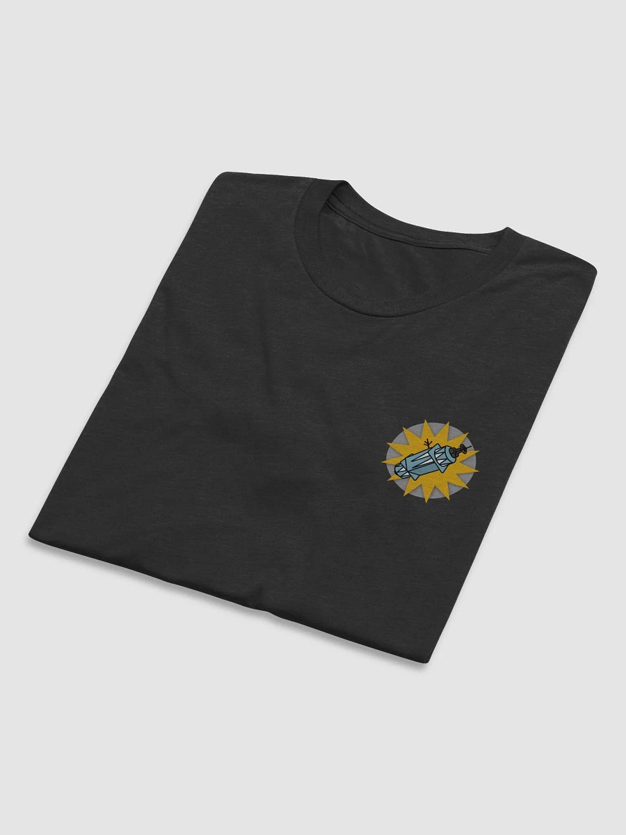Justin Learns Things Black Tee product image (6)