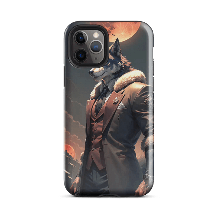 Alpha Wolf iPhone Tough Case - Elegant Beast Design product image (25)