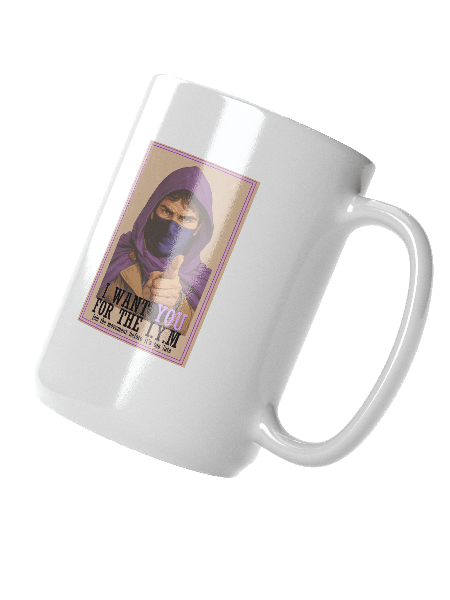 I want YOU for the I.Y.M White Mug product image (3)