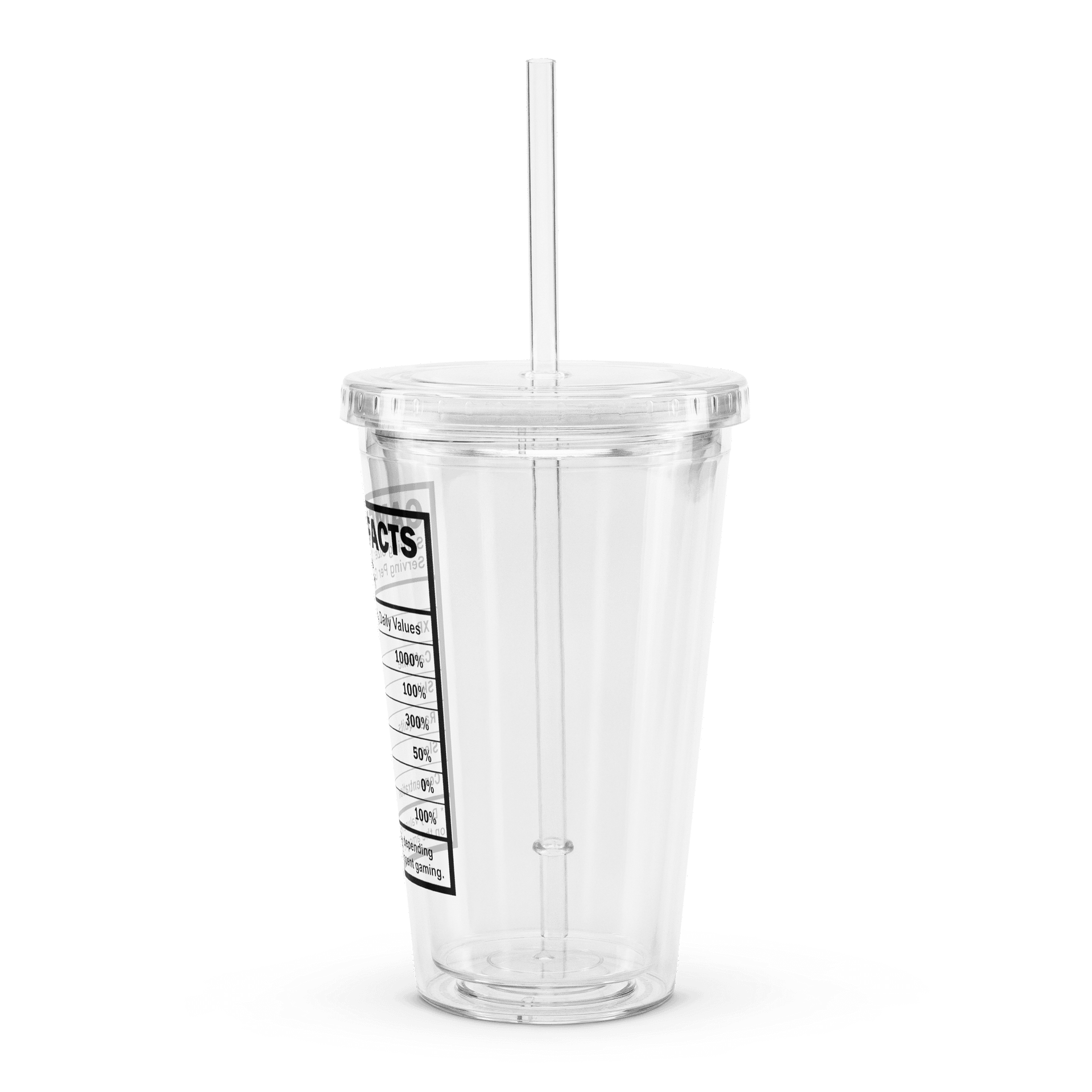 Gamer Facts 16 oz Plastic Tumbler product image (4)