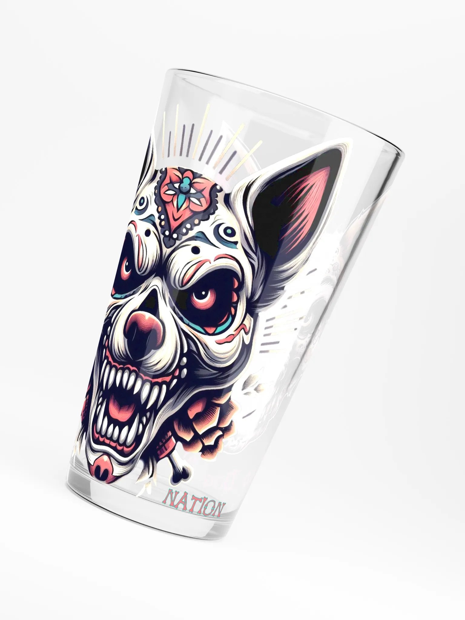 Day of the Dead Shaker Pint Glass product image (2)