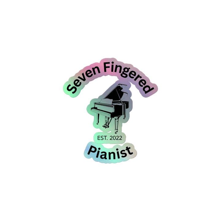 Seven Fingered Pianist stickers product image (1)