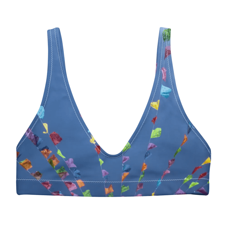 Papel Picado Recycled Padded Bikini Top product image (1)