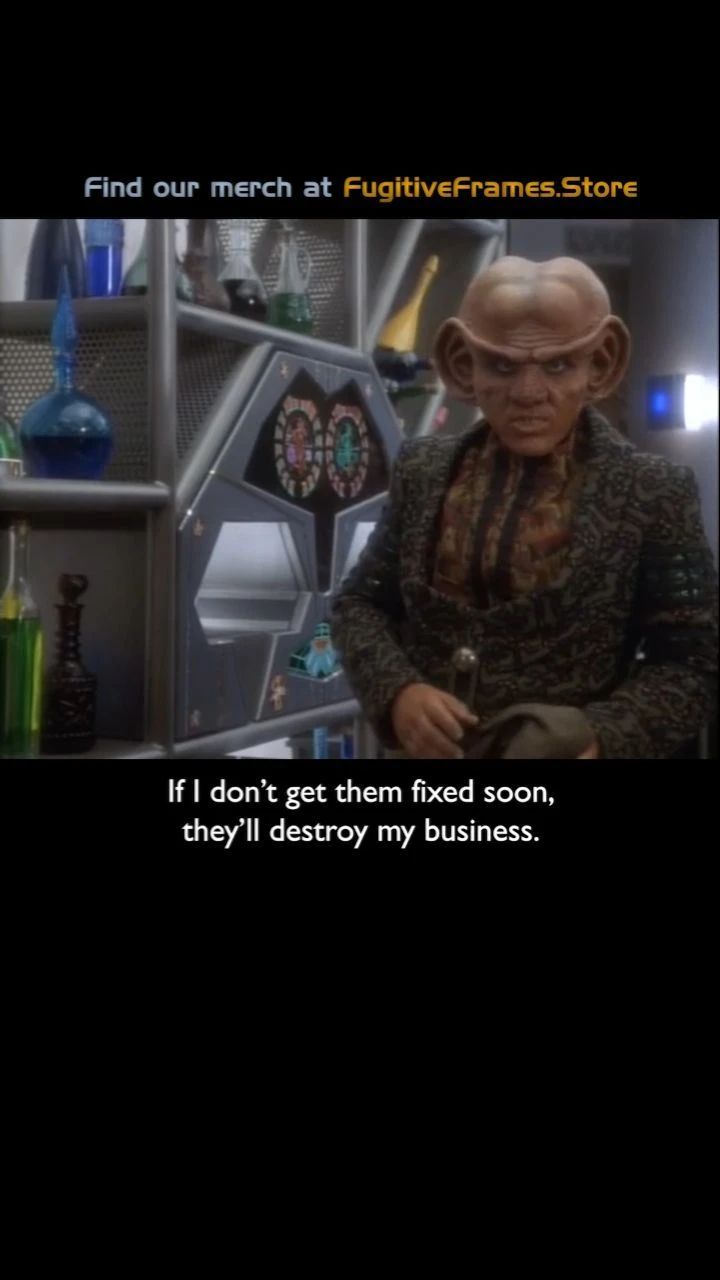 Do people go to Quark's Bar just for the chicken wings?!

Catch the full podcast at NewbieStarTrek.com!

Ask us a question at...