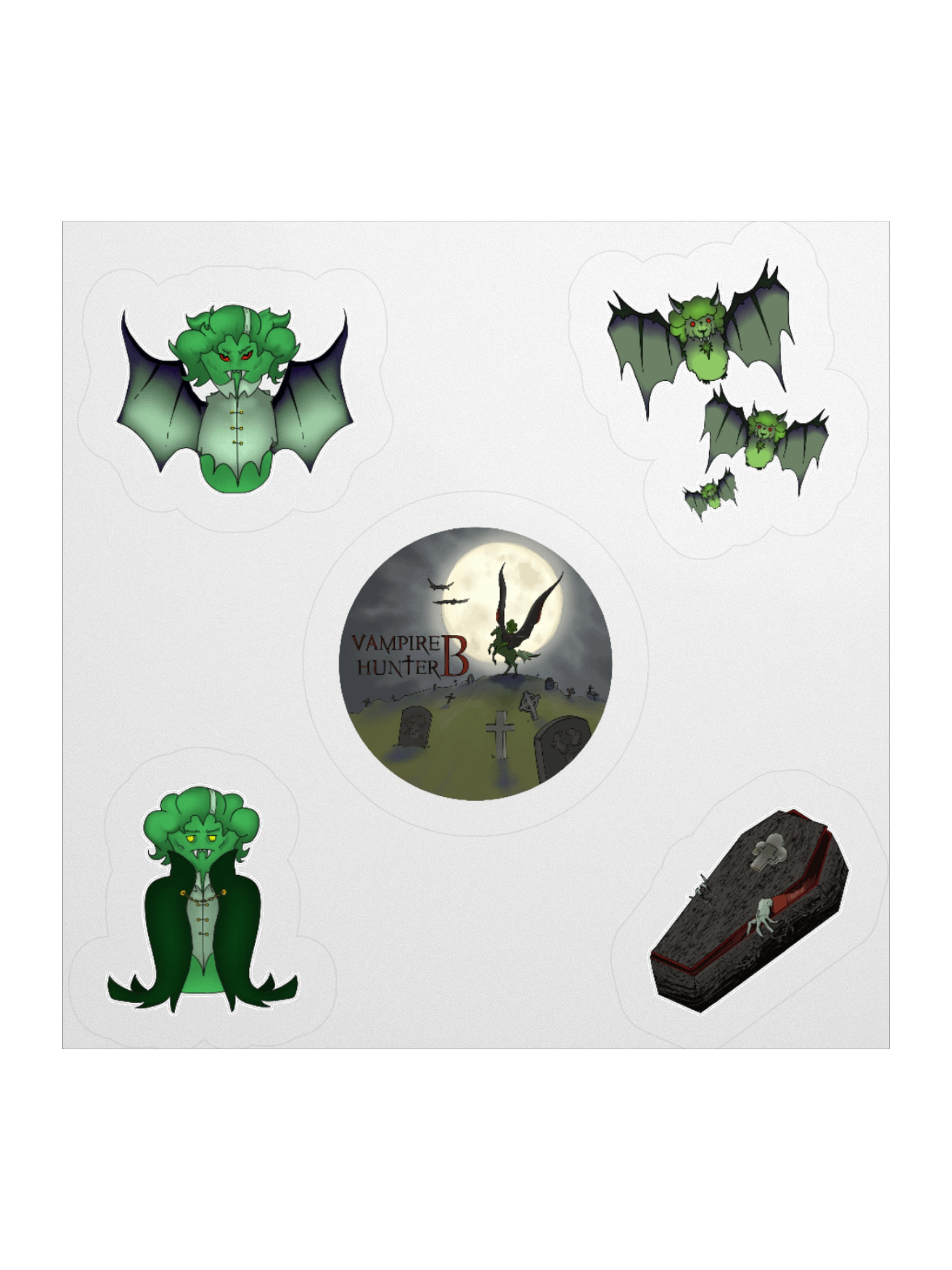 Team Vamp Sticker Sheet product image (1)
