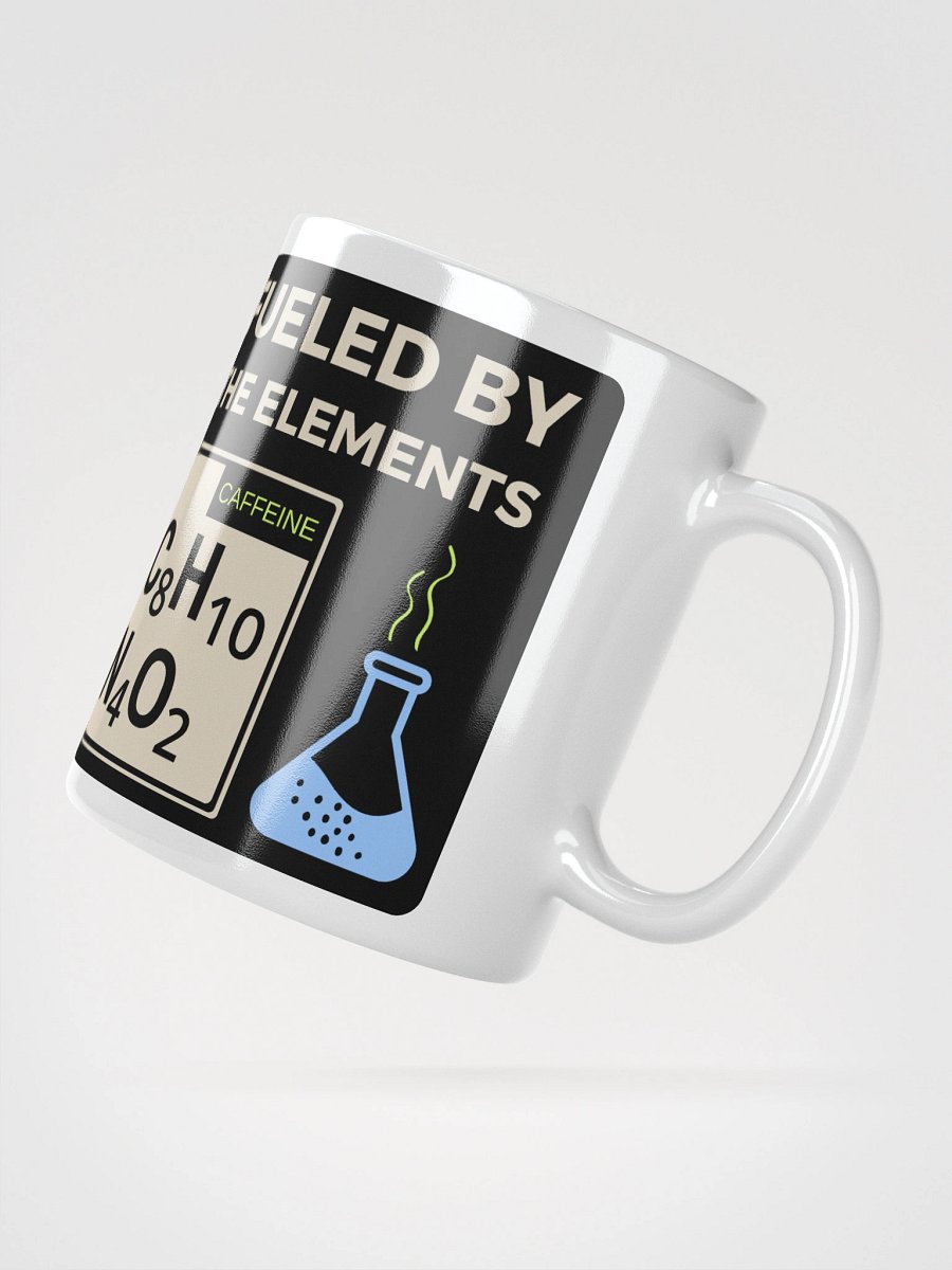 Fueled by the Elements Caffeine Molecule Science Mug – Nerdy Gift for Coffee Lovers product image (3)