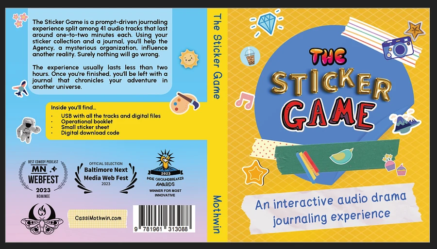 The Sticker Game: An Interactive Audio Drama Journaling Experience product image (4)