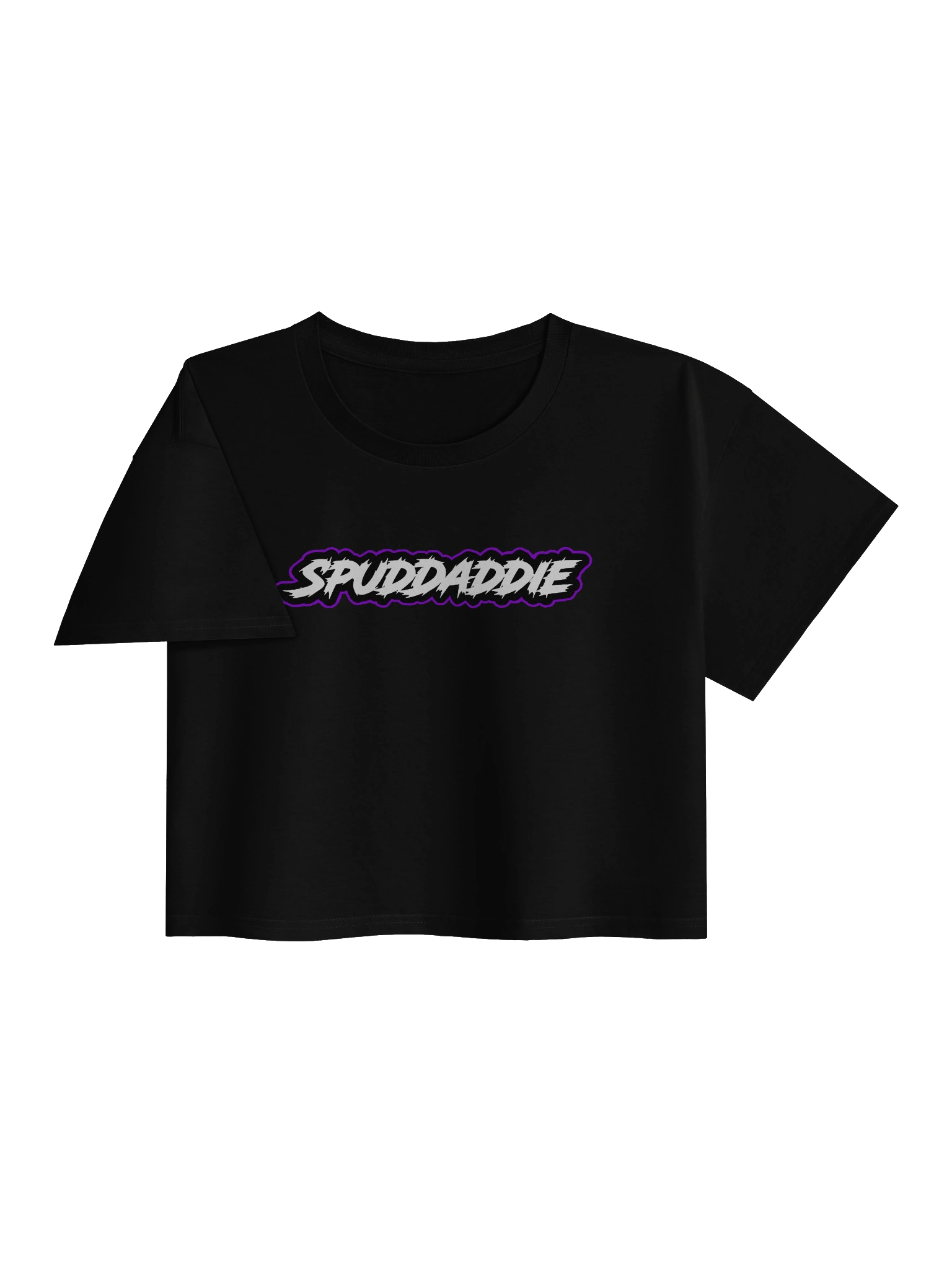 SpudDaddie Bold Logo Crop Tee product image (3)